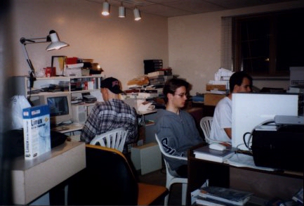 Netdan, Draco et Raph en action