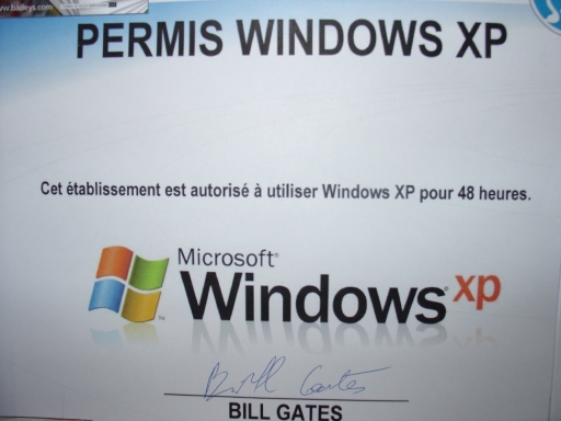 Permis Windows XP
