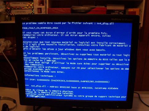 Blue Screen (tm)